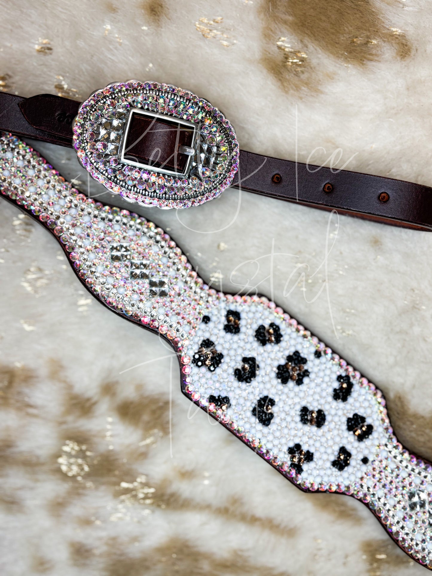 Snow Leopard Bling
